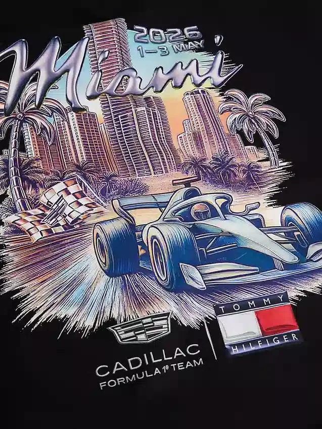 Sudadera con capucha Tommy x Cadillac F1® Team Miami Sudadera con capucha Tommy x Cadillac F1® Team Miami