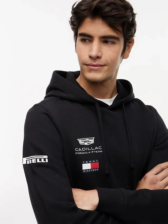 Sudadera con capucha Tommy x Cadillac F1® Team Replica Sudadera con capucha Tommy x Cadillac F1® Team Replica