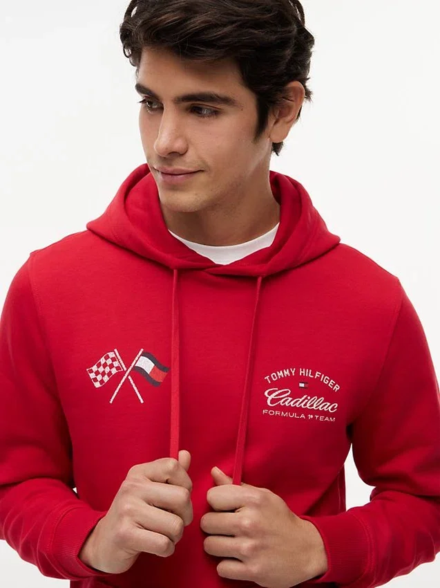 Sudadera con capucha Tommy x Cadillac F1® Team Speed Sudadera con capucha Tommy x Cadillac F1® Team Speed