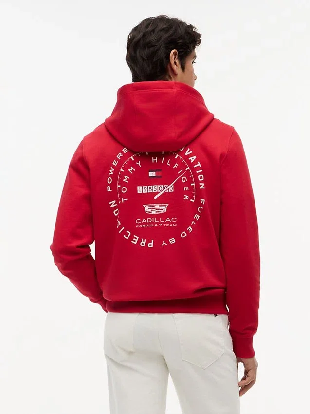 Sudadera con capucha Tommy x Cadillac F1® Team Speed Sudadera con capucha Tommy x Cadillac F1® Team Speed