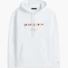 Sudadera con capucha y bandera náutica bordada