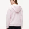 Sudadera con capucha y cremallera de corte holgado Sudadera con capucha y cremallera de corte holgado