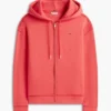 Sudadera con capucha y cremallera de corte holgado Sudadera con capucha y cremallera de corte holgado