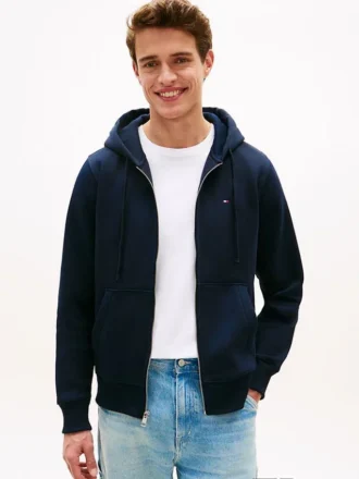 Sudadera con capucha y cremallera Essential
