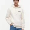 Sudadera con capucha y estampado de palmera del desierto en la espalda