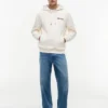 Sudadera con capucha y estampado de palmera del desierto en la espalda