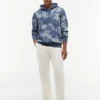 Sudadera con capucha y estampado tropical Sudadera con capucha y estampado tropical