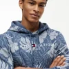 Sudadera con capucha y estampado tropical Sudadera con capucha y estampado tropical