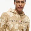Sudadera con capucha y estampado tropical Sudadera con capucha y estampado tropical
