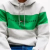 Sudadera con capucha y logo en bloques de color Sudadera con capucha y logo en bloques de color