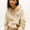 Sudadera con capucha y logo Monotype en tejido jaspeado Sudadera con capucha y logo Monotype en tejido jaspeado