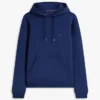 Sudadera con capucha y logotipo de bandera en la espalda