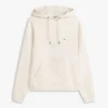 Sudadera con capucha y logotipo de bandera en la espalda