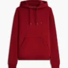 Sudadera con capucha y logotipo de bandera en la espalda