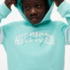 Sudadera con capucha y logotipo de Hilfiger para niños Sudadera con capucha y logotipo de Hilfiger para niños