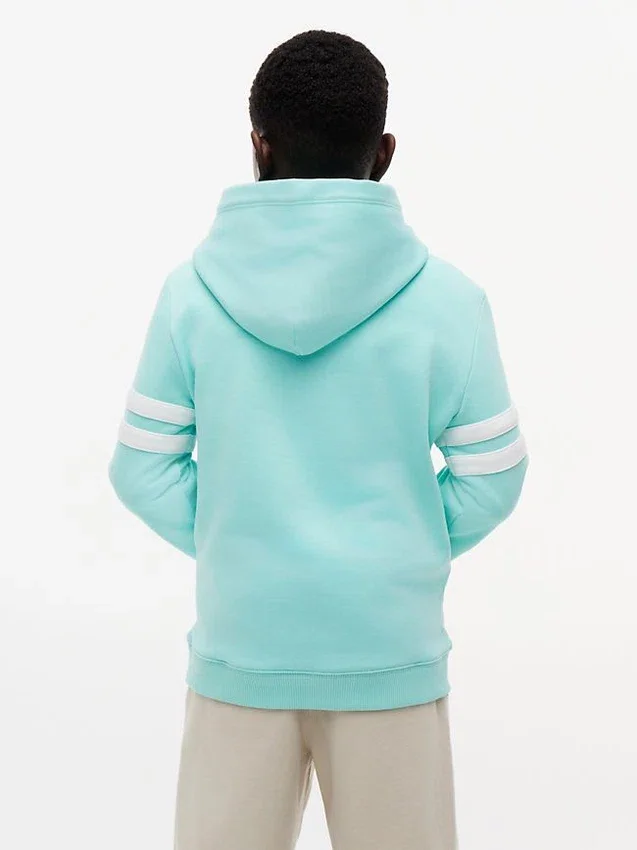 Sudadera con capucha y logotipo de Hilfiger para niños Sudadera con capucha y logotipo de Hilfiger para niños