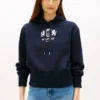 Sudadera con capucha y logotipo en el pecho Sudadera con capucha y logotipo en el pecho