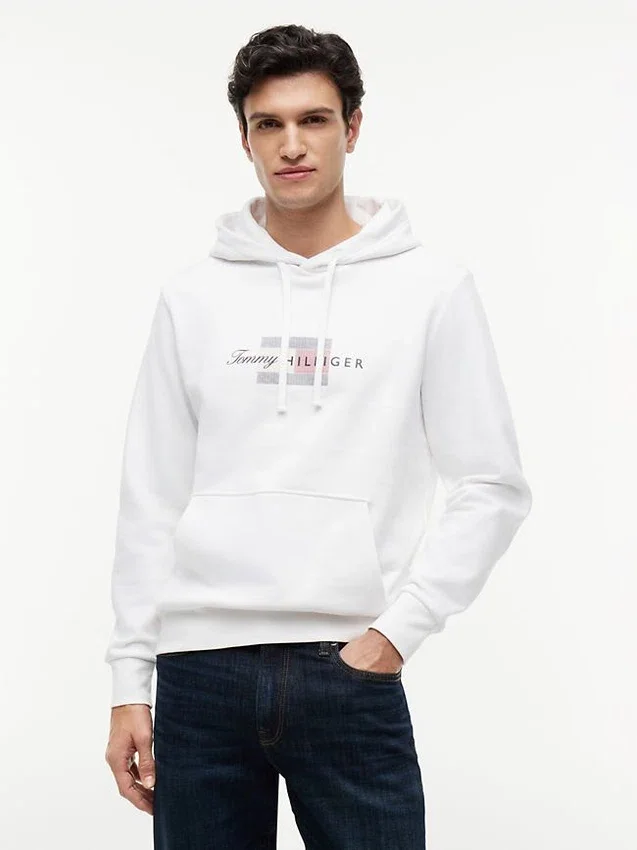 Sudadera con capucha y logotipo Script Flag Sudadera con capucha y logotipo Script Flag