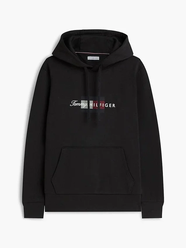 Sudadera con capucha y logotipo Script Flag Sudadera con capucha y logotipo Script Flag