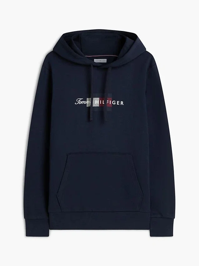 Sudadera con capucha y logotipo Script Flag Sudadera con capucha y logotipo Script Flag