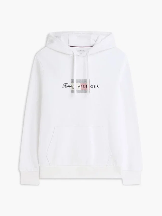 Sudadera con capucha y logotipo Script Flag Sudadera con capucha y logotipo Script Flag