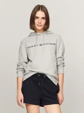 Sudadera con capucha y logotipo Tommy bordado