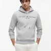 Sudadera con capucha y logotipo Tommy bordado Sudadera con capucha y logotipo Tommy bordado