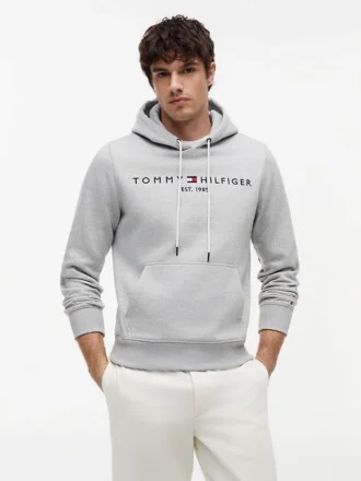 Sudadera con capucha y logotipo Tommy bordado