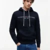 Sudadera con capucha y logotipo Tommy bordado Sudadera con capucha y logotipo Tommy bordado