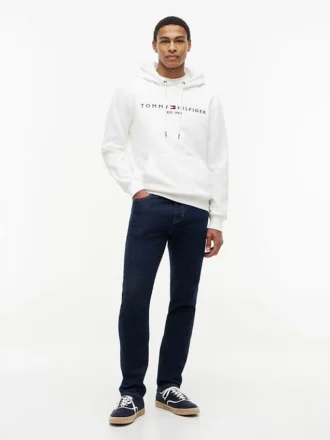 Sudadera con capucha y logotipo Tommy bordado