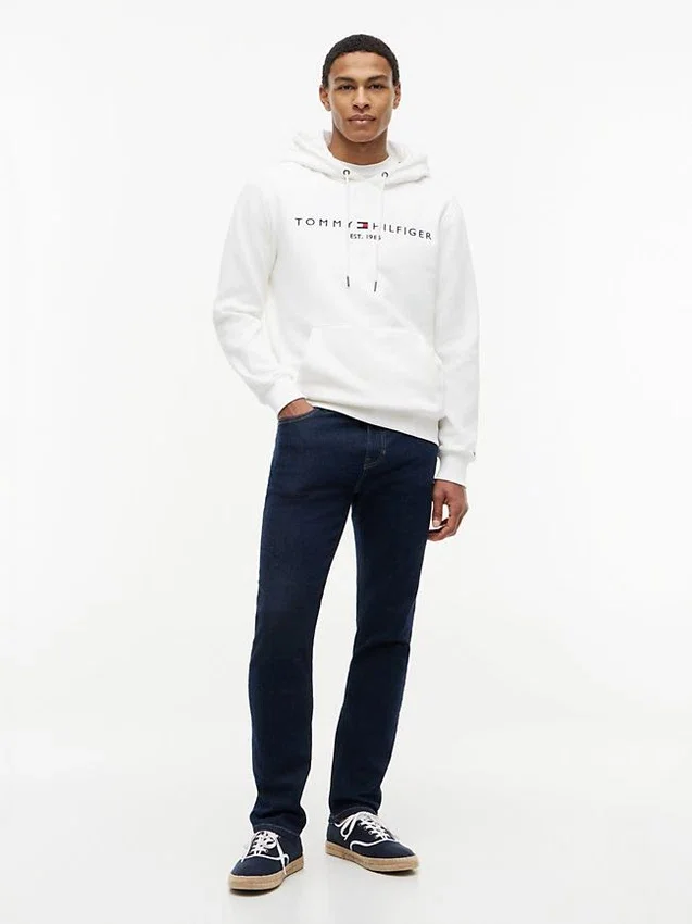 Sudadera con capucha y logotipo Tommy bordado Sudadera con capucha y logotipo Tommy bordado