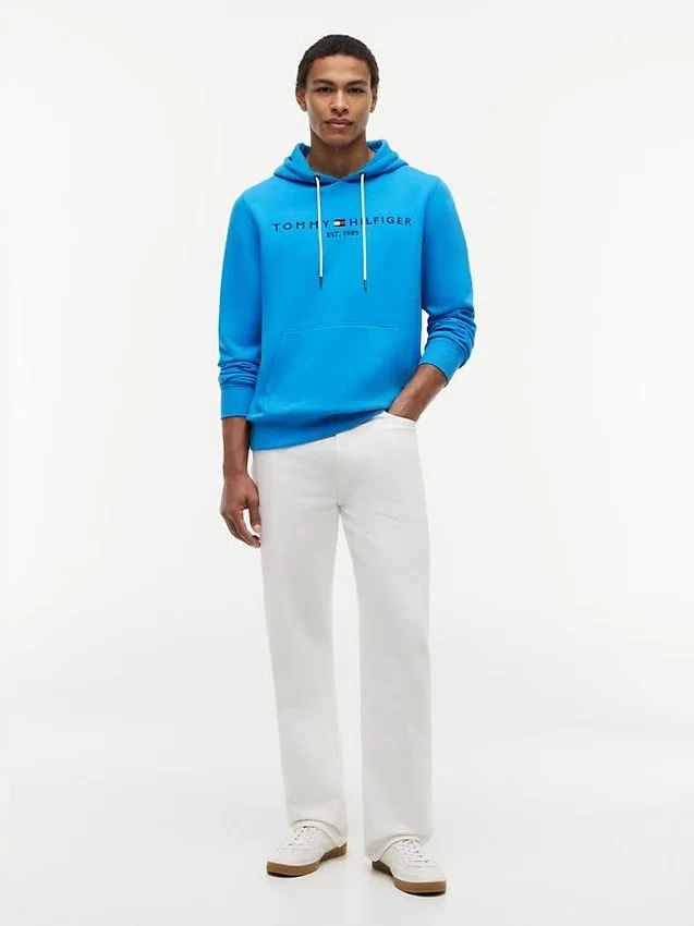 Sudadera con capucha y logotipo Tommy bordado Sudadera con capucha y logotipo Tommy bordado