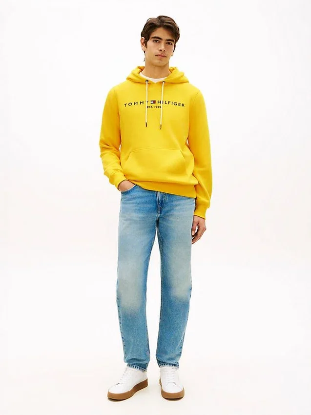 Sudadera con capucha y logotipo Tommy bordado Sudadera con capucha y logotipo Tommy bordado