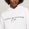 Sudadera con capucha y logotipo Tommy bordado Sudadera con capucha y logotipo Tommy bordado