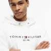 Sudadera con capucha y logotipo Tommy bordado Sudadera con capucha y logotipo Tommy bordado