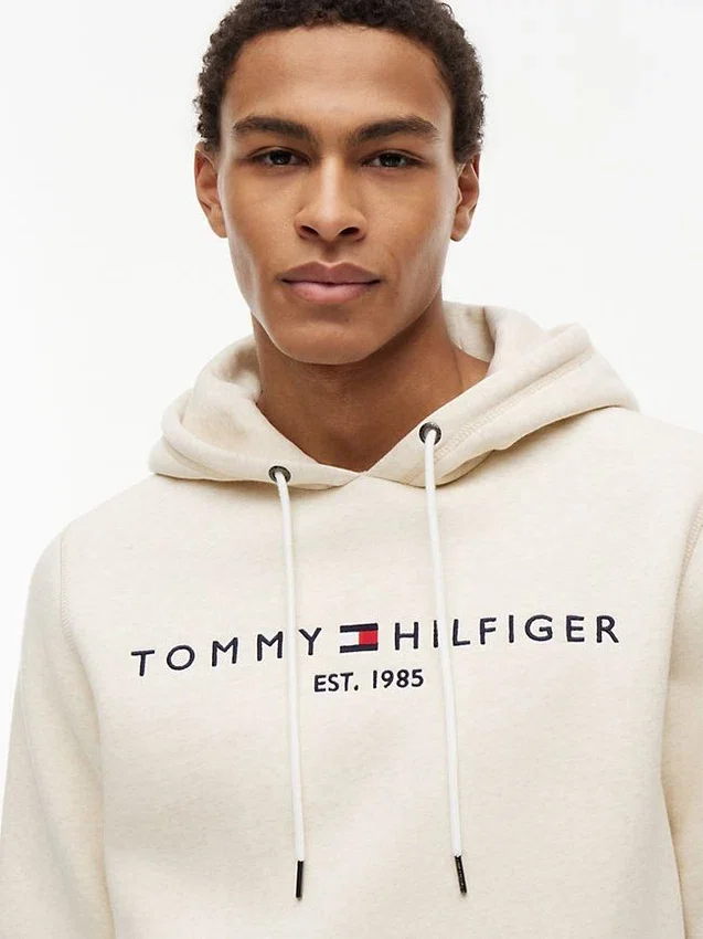 Sudadera con capucha y logotipo Tommy bordado Sudadera con capucha y logotipo Tommy bordado