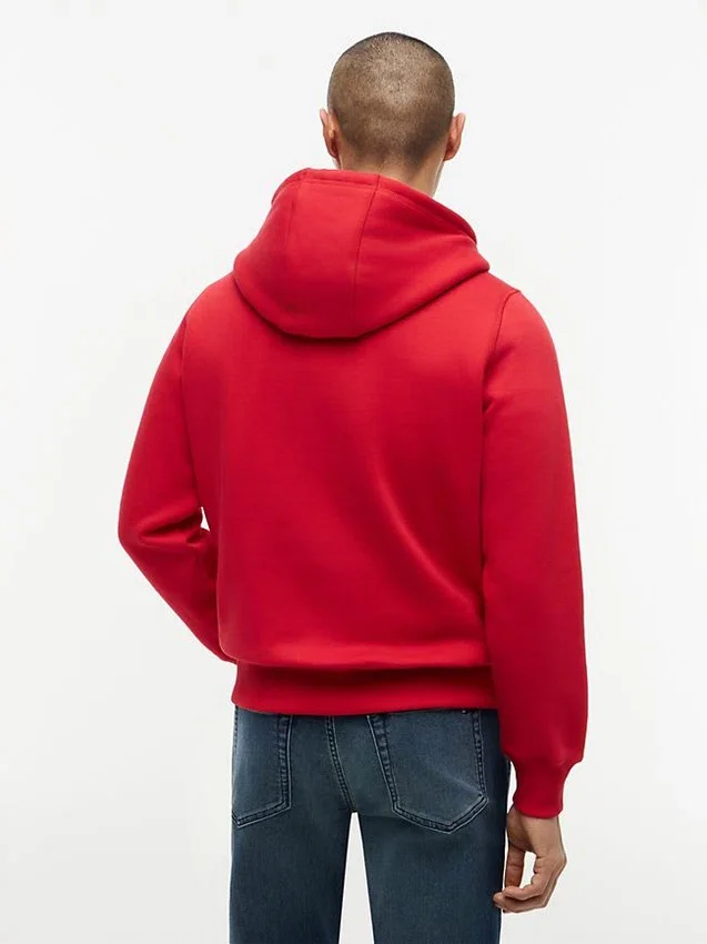 Sudadera con capucha y logotipo Tommy bordado Sudadera con capucha y logotipo Tommy bordado