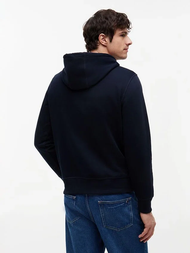 Sudadera con capucha y logotipo Tommy bordado Sudadera con capucha y logotipo Tommy bordado
