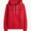 Sudadera con capucha y logotipo Tommy bordado Sudadera con capucha y logotipo Tommy bordado