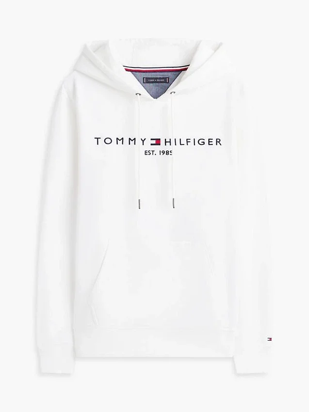 Sudadera con capucha y logotipo Tommy bordado Sudadera con capucha y logotipo Tommy bordado