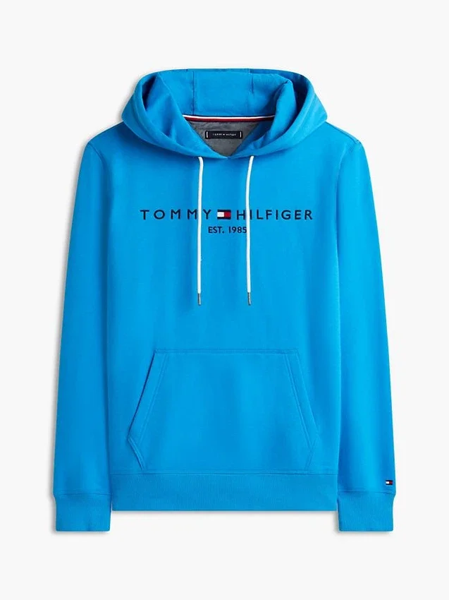 Sudadera con capucha y logotipo Tommy bordado Sudadera con capucha y logotipo Tommy bordado