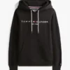 Sudadera con capucha y logotipo Tommy bordado Sudadera con capucha y logotipo Tommy bordado