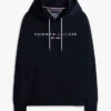 Sudadera con capucha y logotipo Tommy bordado Sudadera con capucha y logotipo Tommy bordado