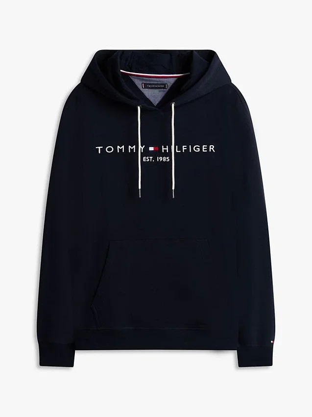 Sudadera con capucha y logotipo Tommy bordado Sudadera con capucha y logotipo Tommy bordado