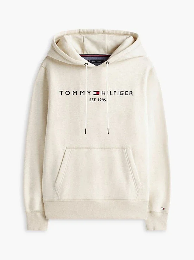 Sudadera con capucha y logotipo Tommy bordado Sudadera con capucha y logotipo Tommy bordado