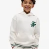 Sudadera con capucha y monograma bordado para niño Sudadera con capucha y monograma bordado para niño