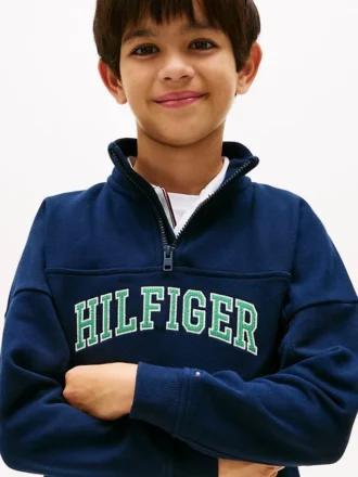 Sudadera con cremallera de un cuarto para niños