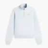 Sudadera con cremallera de un cuarto y interior cepillado Sudadera con cremallera de un cuarto y interior cepillado
