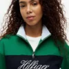 Sudadera con cremallera de un cuarto y interior cepillado Sudadera con cremallera de un cuarto y interior cepillado