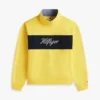 Sudadera con cremallera de un cuarto y interior cepillado Sudadera con cremallera de un cuarto y interior cepillado